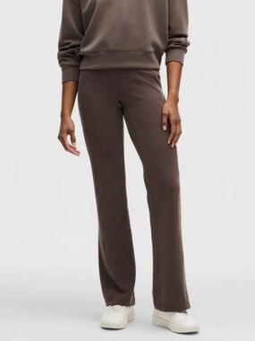 Lululemon athletica ribbed soft stream flared pant